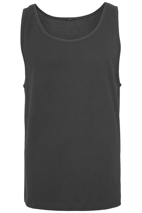 Mens Long Cut Tank Top with Wide Armholes