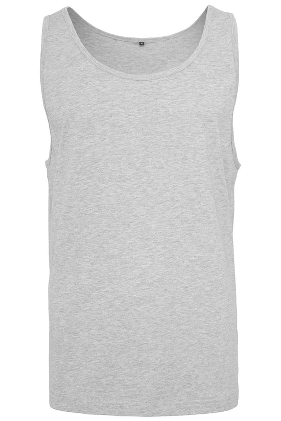Mens Long Cut Tank Top with Wide Armholes