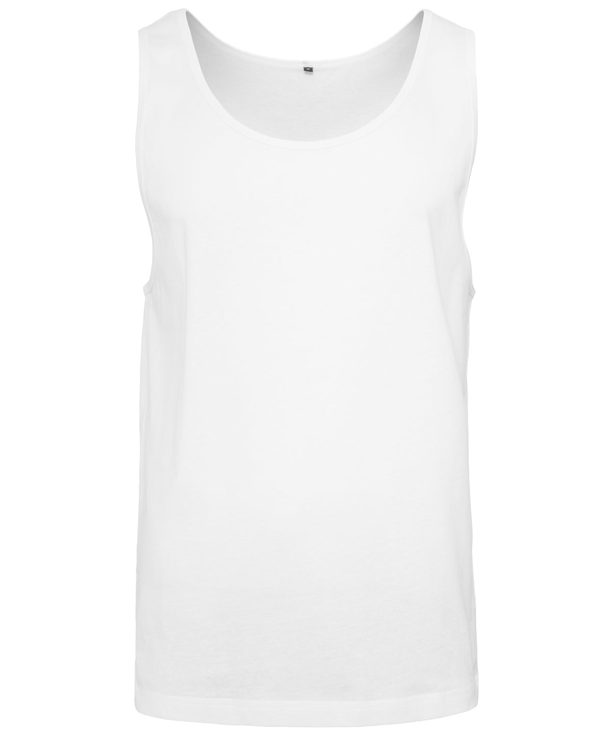 Mens Long Cut Tank Top with Wide Armholes