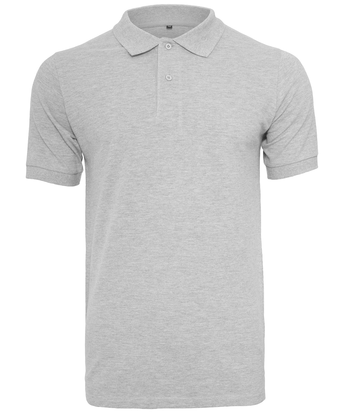 Mens Piqu Polo Shirt with Rib Collar