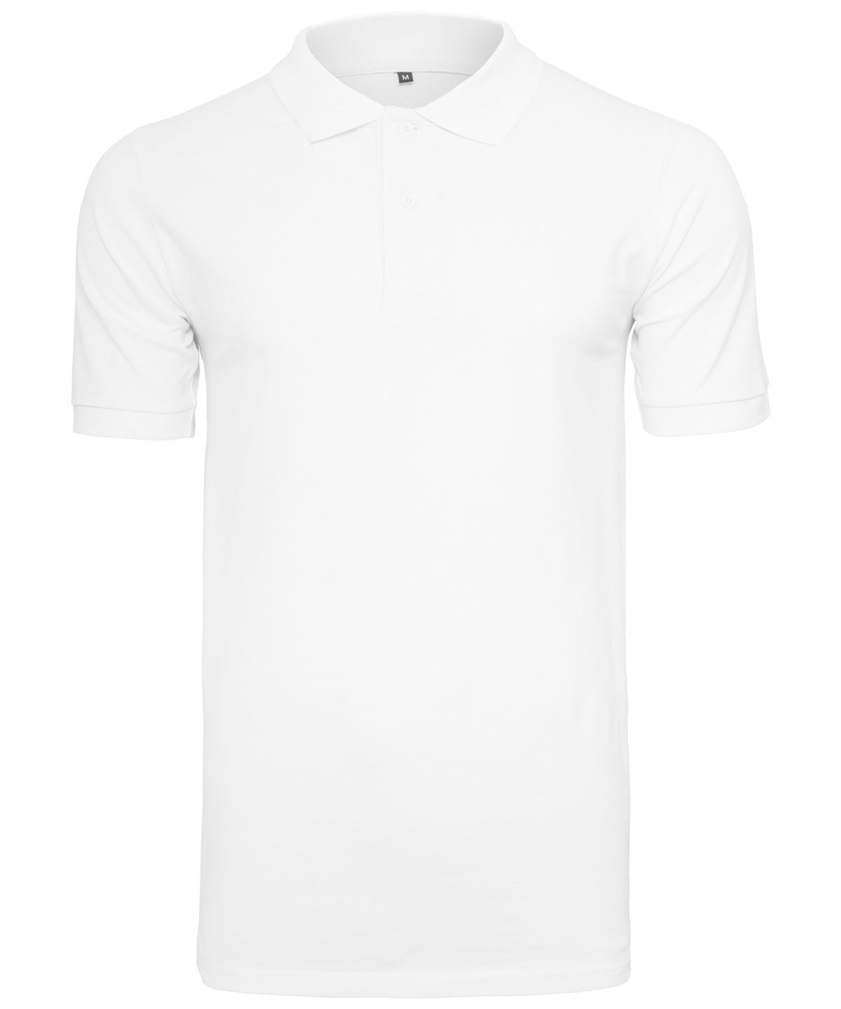 Mens Piqu Polo Shirt with Rib Collar