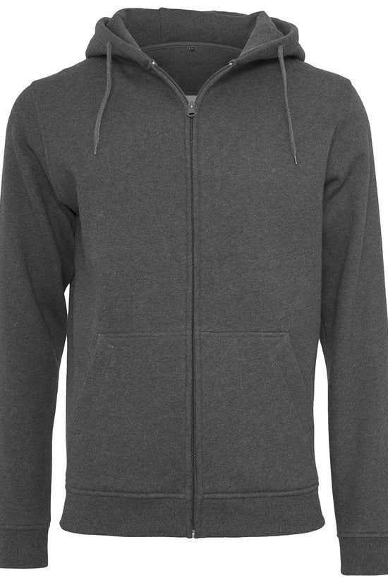 Street Style Heavy Zip Hoodie for Men