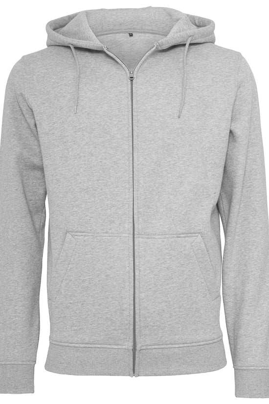 Street Style Heavy Zip Hoodie for Men