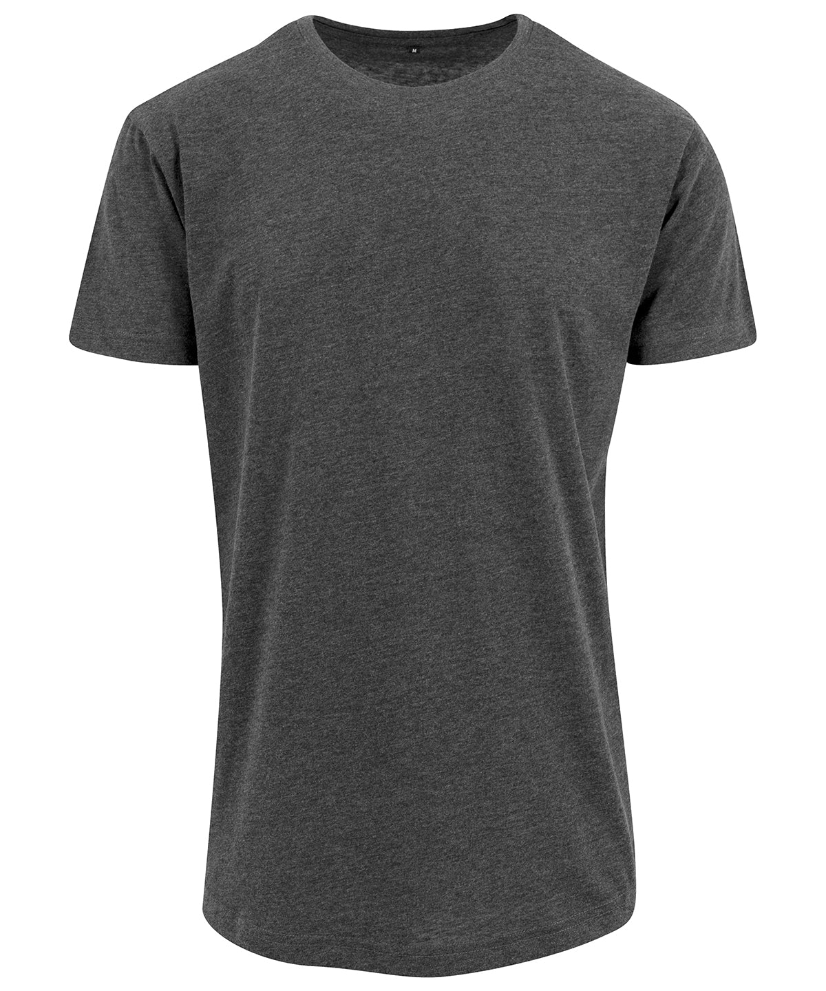 Mens Shaped Long Tee TShirt Rebrandable Longer Length