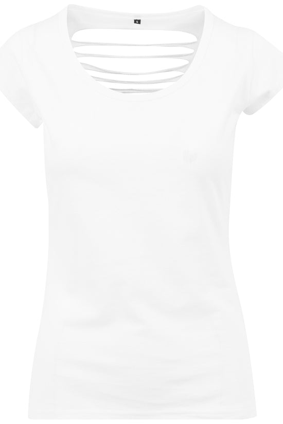 Womens VCut Back Tee Rebrandable TShirt