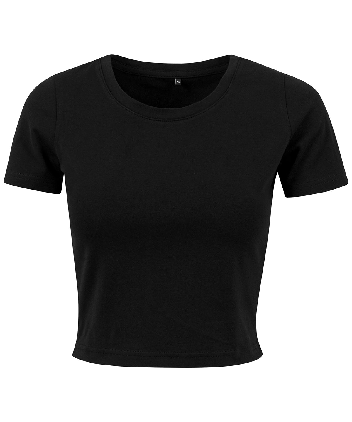 Womens Cropped Tee Single Jersey Fashionable Fit TShirt