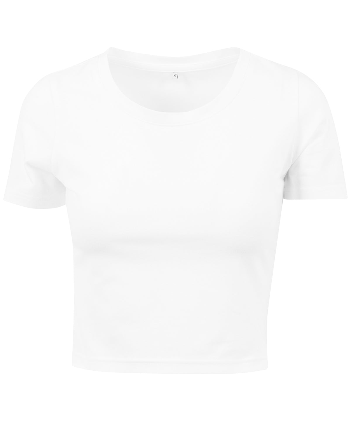 Womens Cropped Tee Single Jersey Fashionable Fit TShirt