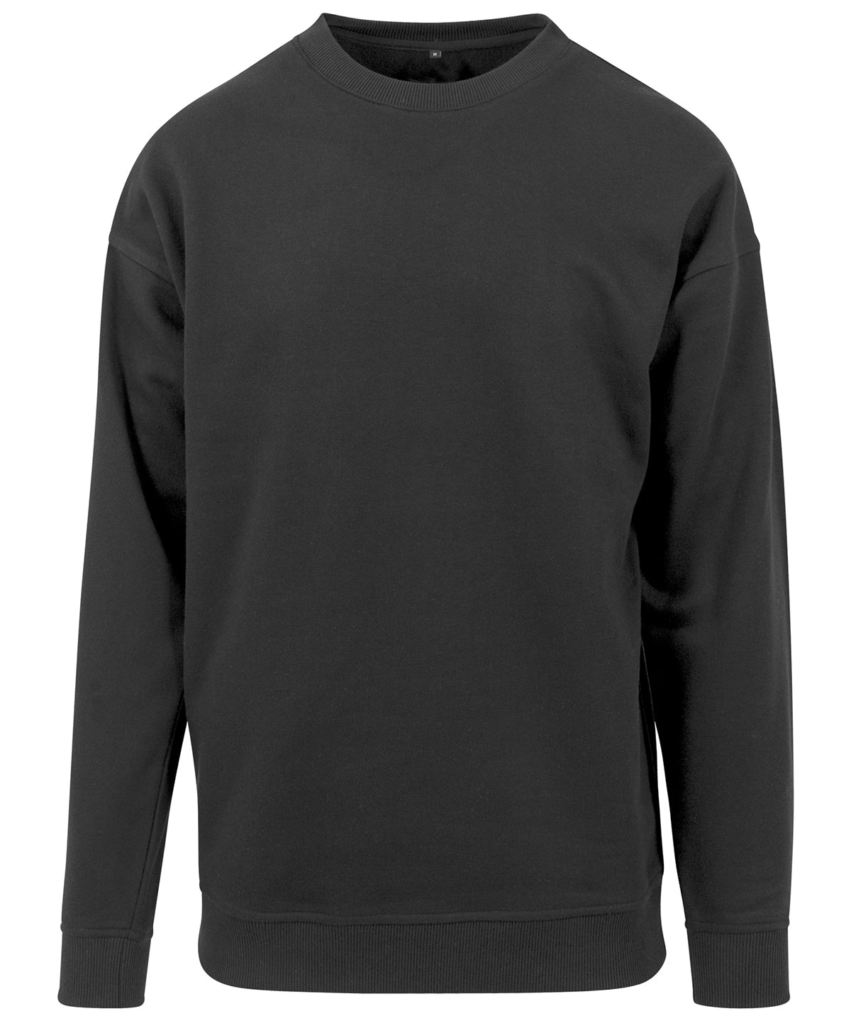 Mens Crew Neck Sweatshirt with Regular Fit and Brushed Fleece Fabric