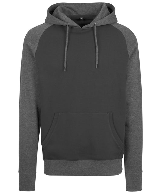 Sporty TwoTone Raglan Hoodie for Men