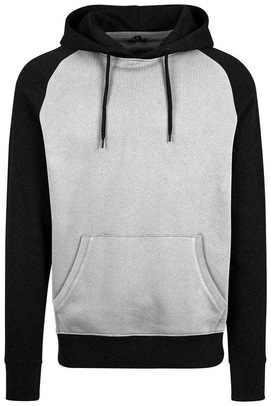 Sporty TwoTone Raglan Hoodie for Men