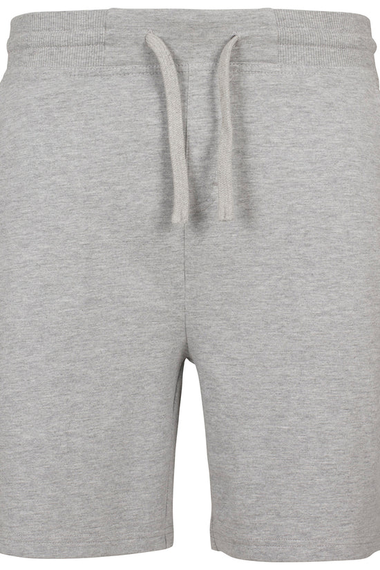 Mens Terry Jogger Shorts with Ribbed Waistband