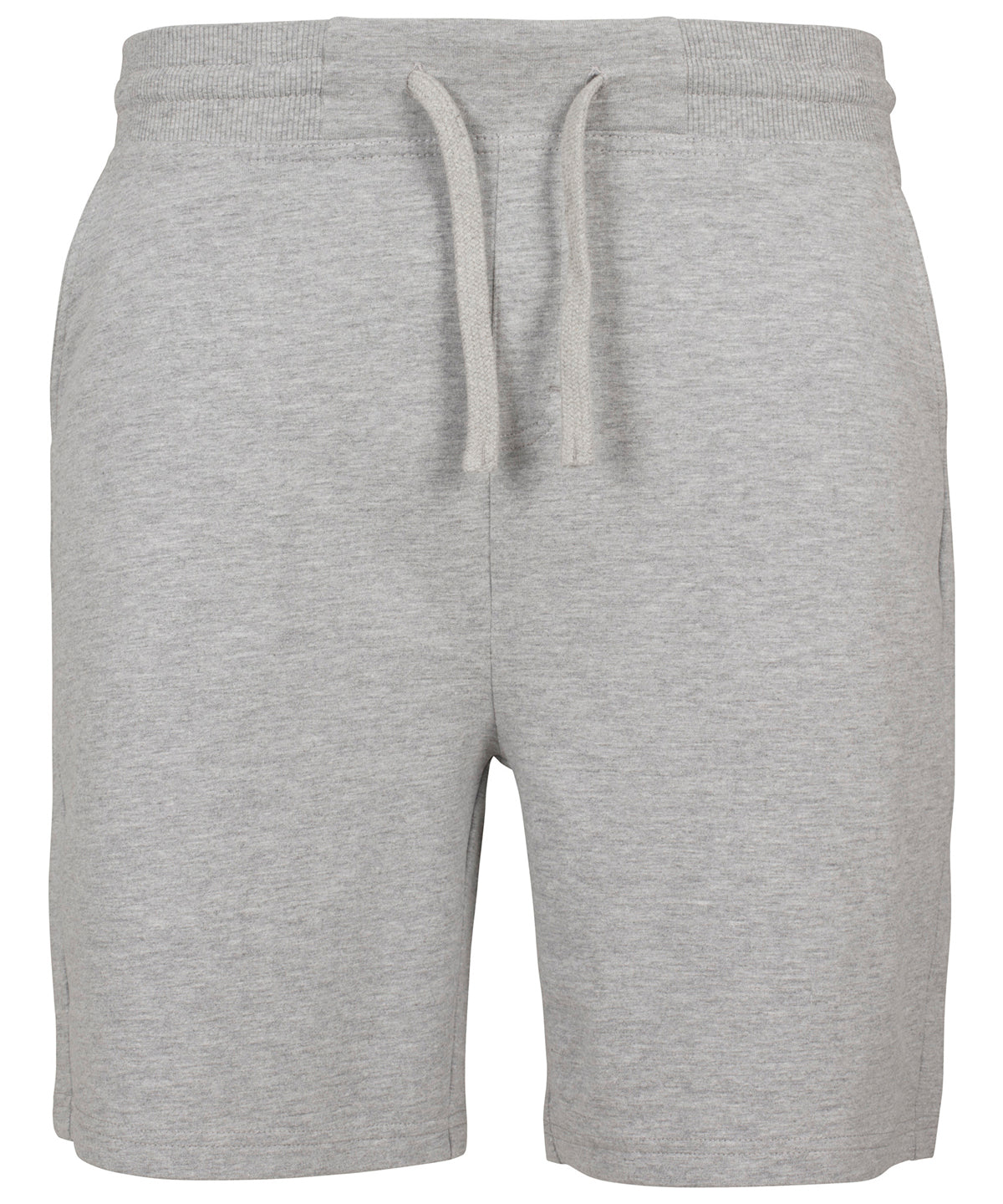 Mens Terry Jogger Shorts with Ribbed Waistband