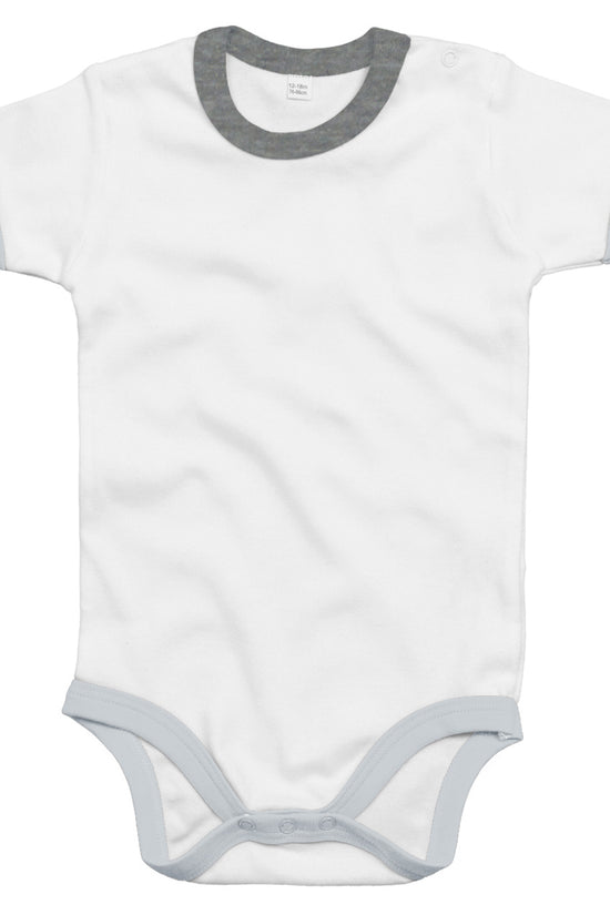 Organic Babybugz Ringer Bodysuit for Unisex Infants