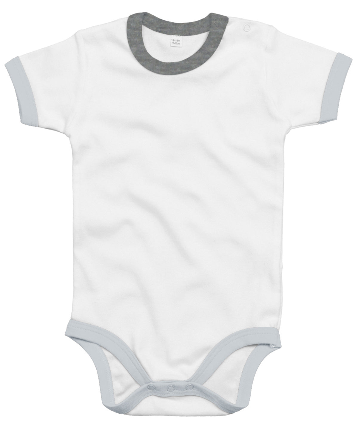 Organic Babybugz Ringer Bodysuit for Unisex Infants