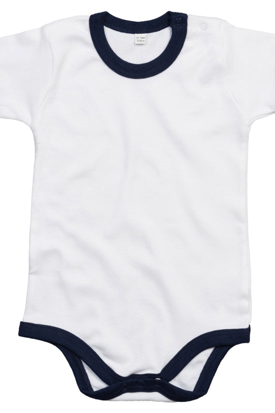 Organic Babybugz Ringer Bodysuit for Unisex Infants