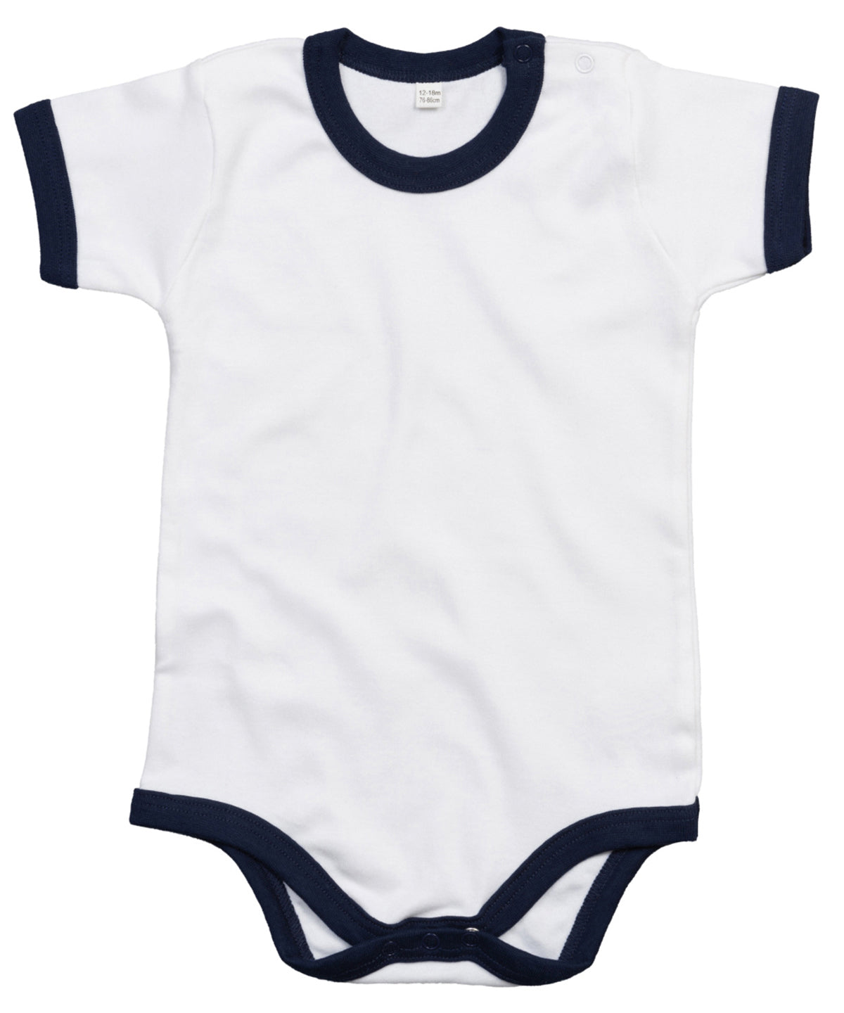 Organic Babybugz Ringer Bodysuit for Unisex Infants