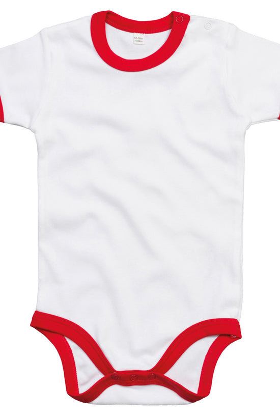 Organic Babybugz Ringer Bodysuit for Unisex Infants
