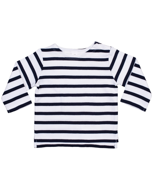 Organic Baby Breton Top TShirt Long Sleeve Unisex Infant