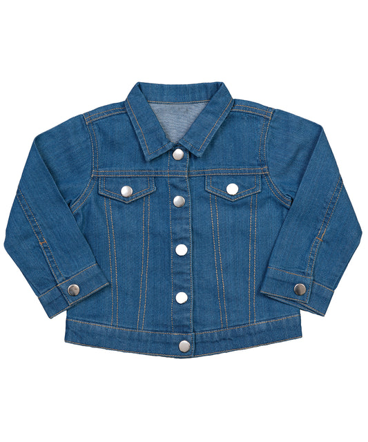 Organic Cotton Baby Denim Jacket for Personalization