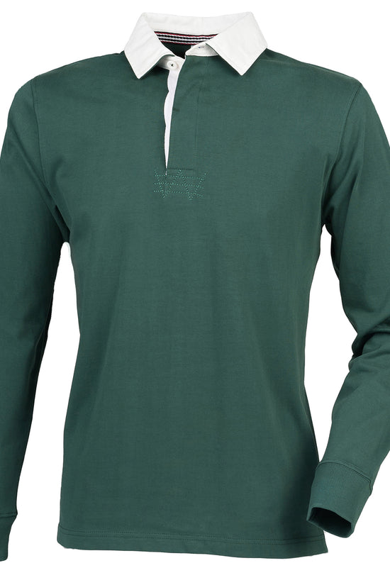 Front Row Premium Superfit Rugby Shirt Slim Fit Unbranded Polos for Men