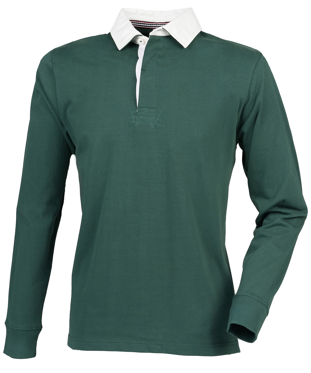 Front Row Premium Superfit Rugby Shirt Slim Fit Unbranded Polos for Men