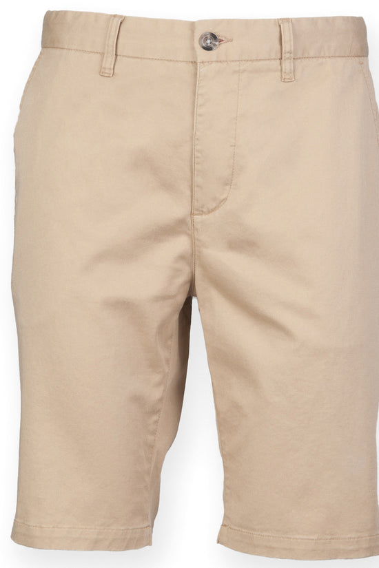 Front Row Stretch Chino Shorts for Men Plus Sizes Available