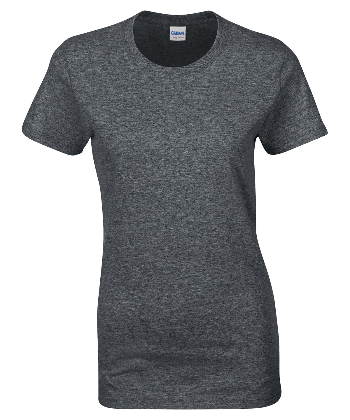 Gildan Heavy Cotton Womens TShirt SemiFitted Cap Sleeves
