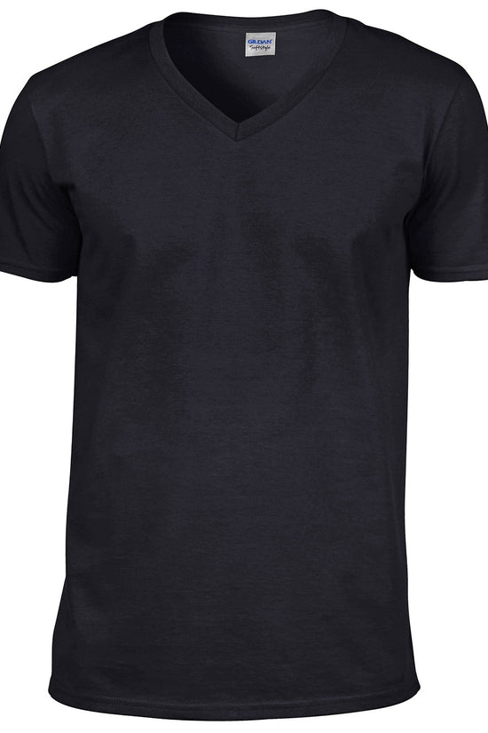 Gildan Softstyle VNeck TShirt for Men Raladeal Summer Sports Tee