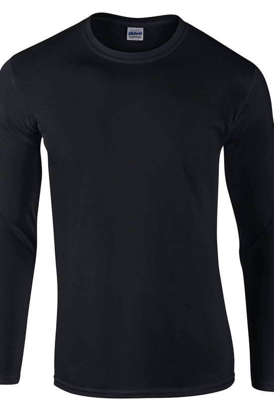 Gildan Softstyle Long Sleeve Unisex TShirt Euro Fit Tearaway Label