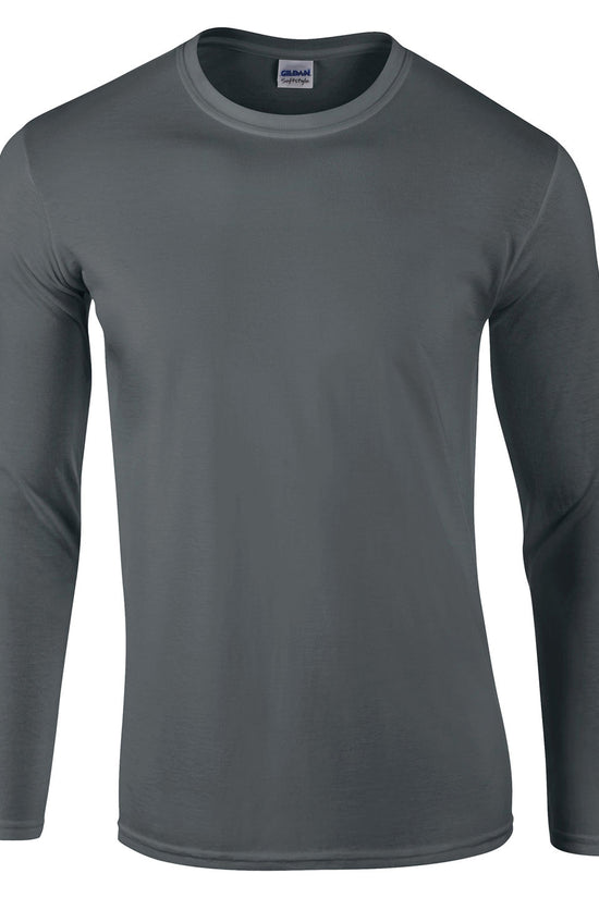 Gildan Softstyle Long Sleeve Unisex TShirt Euro Fit Tearaway Label