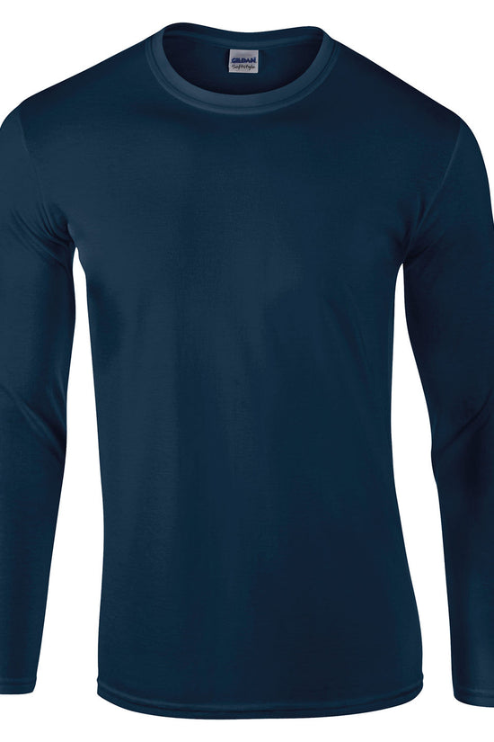Gildan Softstyle Long Sleeve Unisex TShirt Euro Fit Tearaway Label
