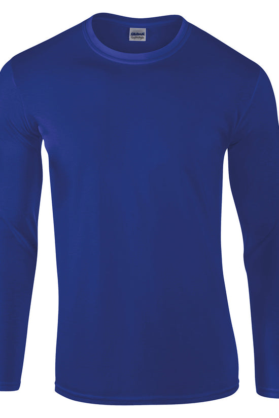 Gildan Softstyle Long Sleeve Unisex TShirt Euro Fit Tearaway Label