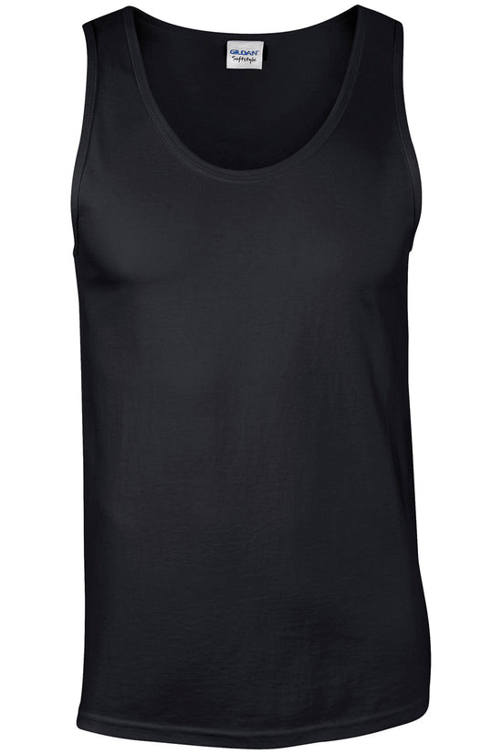 Softstyle Adult Tank Top Ringspun Cotton Male Vest