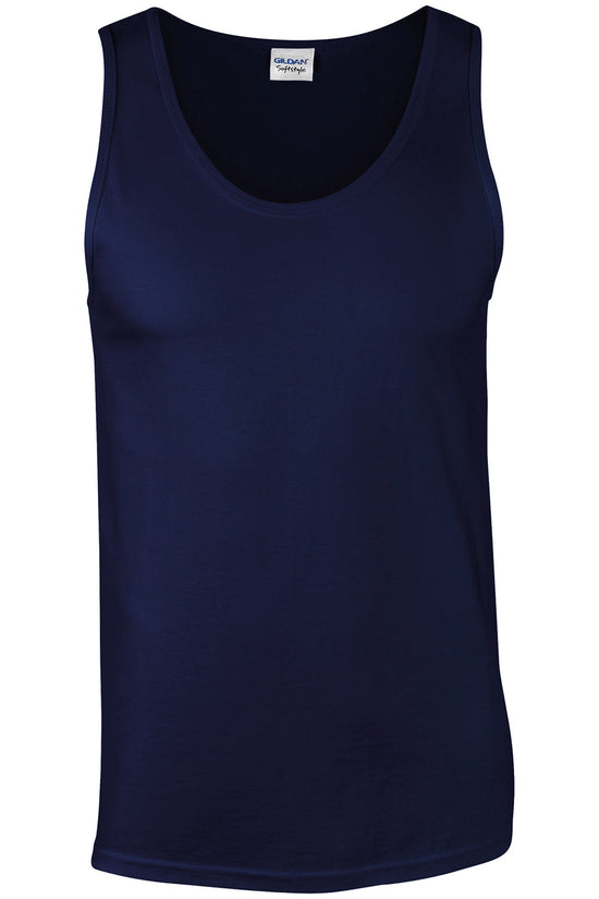 Softstyle Adult Tank Top Ringspun Cotton Male Vest