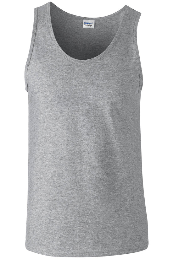 Softstyle Adult Tank Top Ringspun Cotton Male Vest