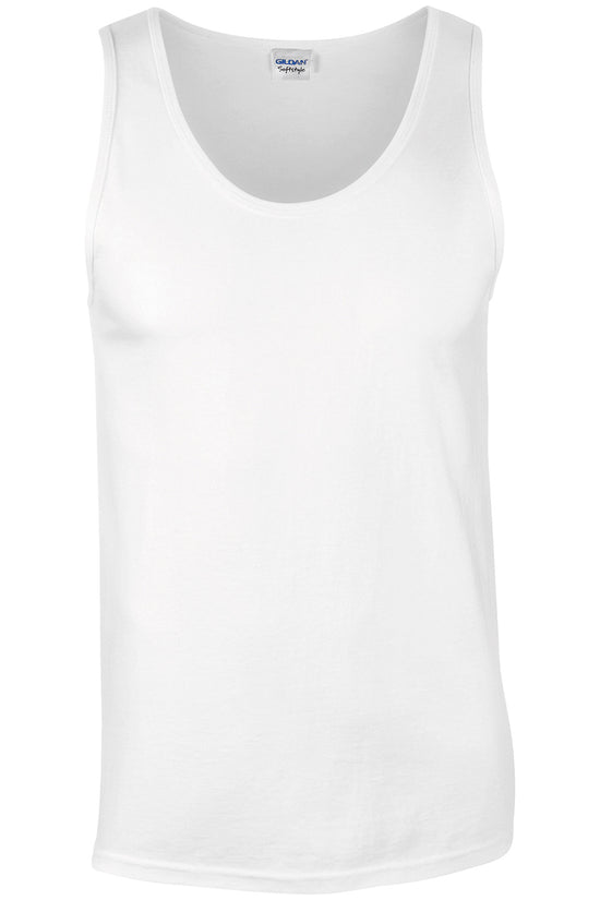 Softstyle Adult Tank Top Ringspun Cotton Male Vest