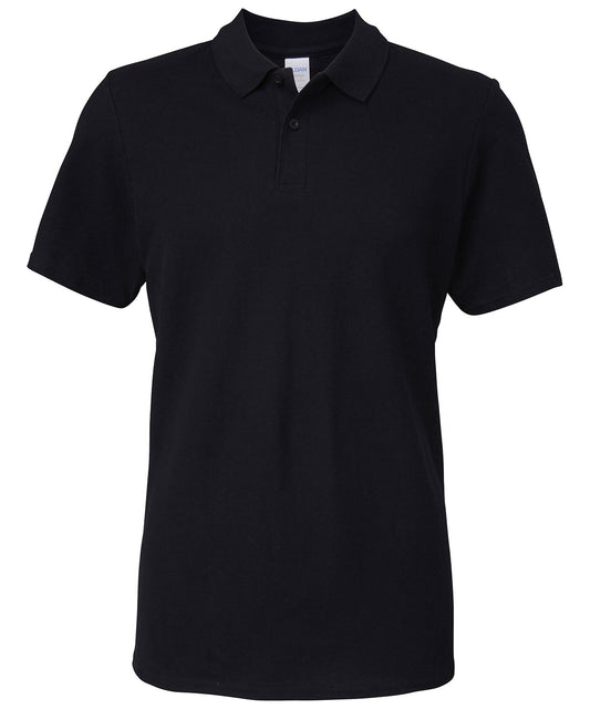 Gildan Softstyle Double Piqu Polo Mens Eurofit Casual Shirt