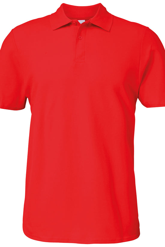 Gildan Softstyle Double Piqu Polo Mens Eurofit Casual Shirt