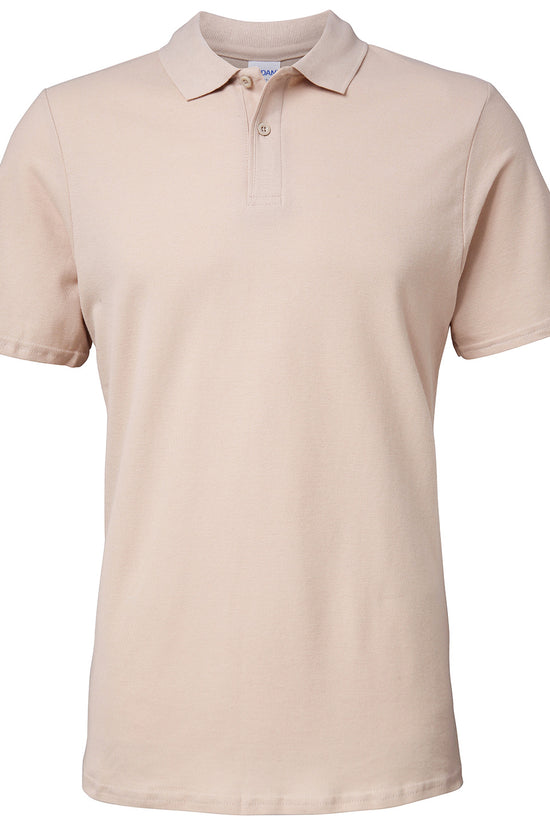 Gildan Softstyle Double Piqu Polo Mens Eurofit Casual Shirt
