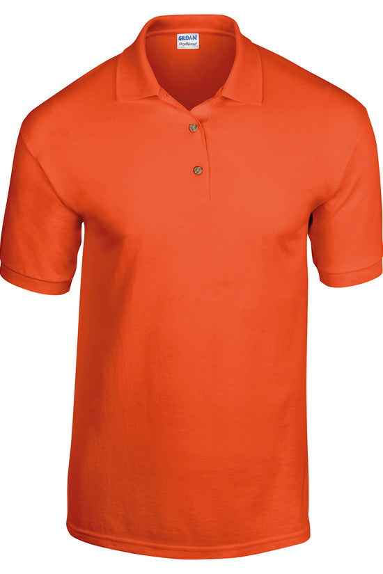 Gildan DryBlend Jersey Knit Polo for Men MoistureWicking Casual Sports Shirt
