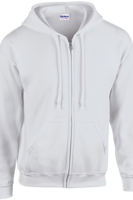 Gildan Heavy Blend Full Zip Hooded Sweatshirt Unisex Adult Plus Sizes