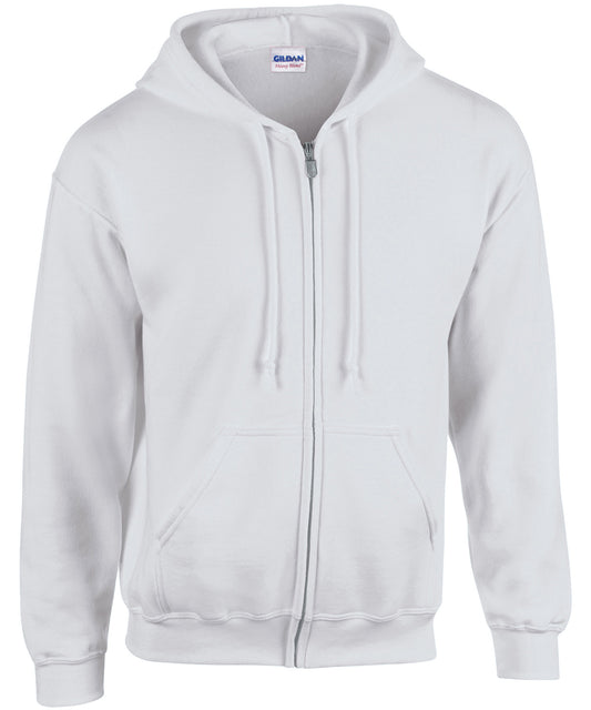 Gildan Heavy Blend Full Zip Hooded Sweatshirt Unisex Adult Plus Sizes
