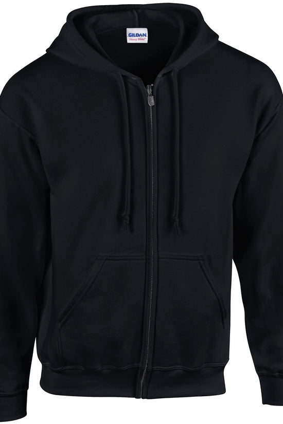 Gildan Heavy Blend Full Zip Hooded Sweatshirt Unisex Adult Plus Sizes