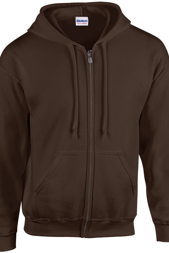 Gildan Heavy Blend Full Zip Hooded Sweatshirt Unisex Adult Plus Sizes