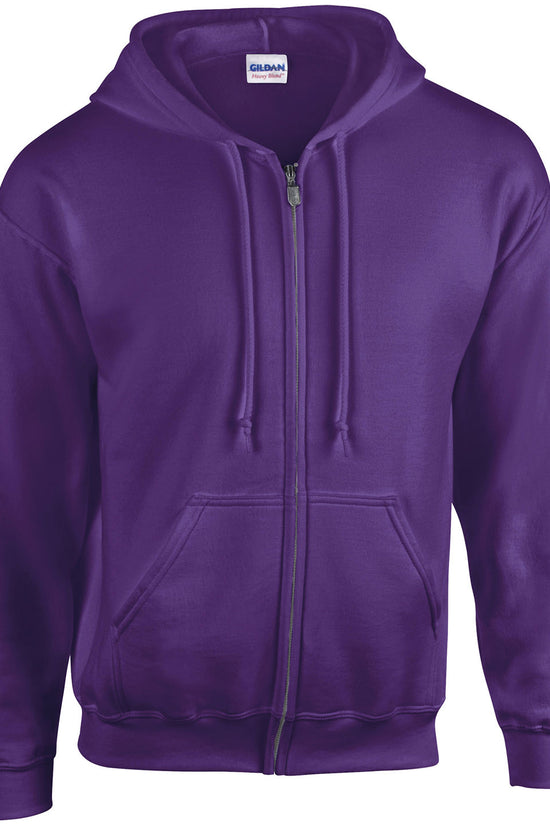 Gildan Heavy Blend Full Zip Hooded Sweatshirt Unisex Adult Plus Sizes