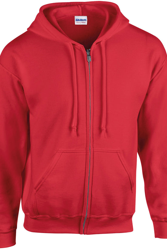 Gildan Heavy Blend Full Zip Hooded Sweatshirt Unisex Adult Plus Sizes
