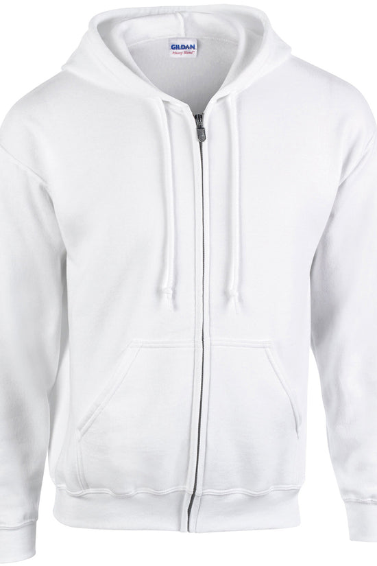 Gildan Heavy Blend Full Zip Hooded Sweatshirt Unisex Adult Plus Sizes