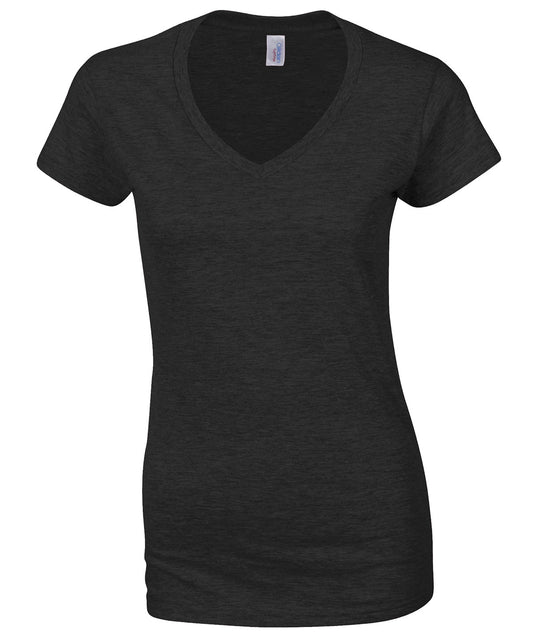 Premium Gildan Softstyle Womens VNeck TShirt