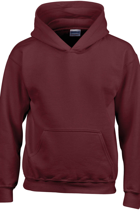 Gildan Heavy Blend Youth Hooded Sweatshirt Unisex Kids Hoodies
