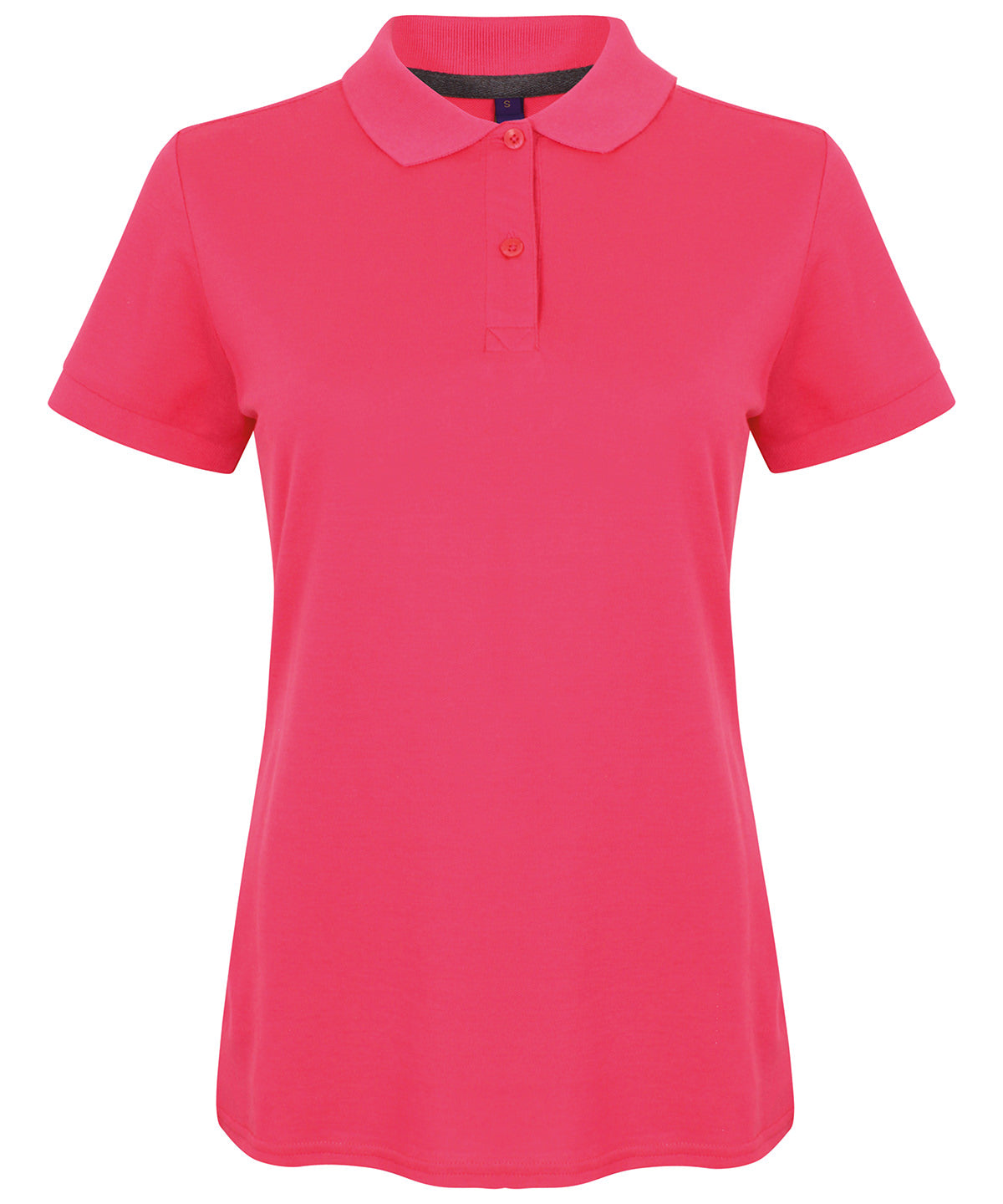 Womens Modern Fit Microfine Pique Polo Shirt